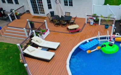 Multi-Level Deck Atlanta,Composite Decking,Stylish Pergola 4