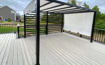 Composite Deck With Staircase 12