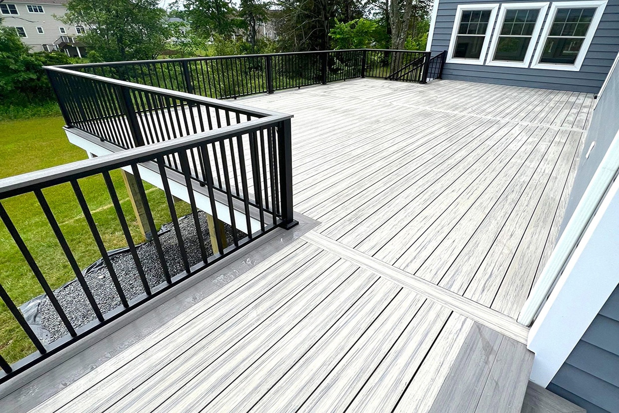 Custom-Built Raised Deck 5