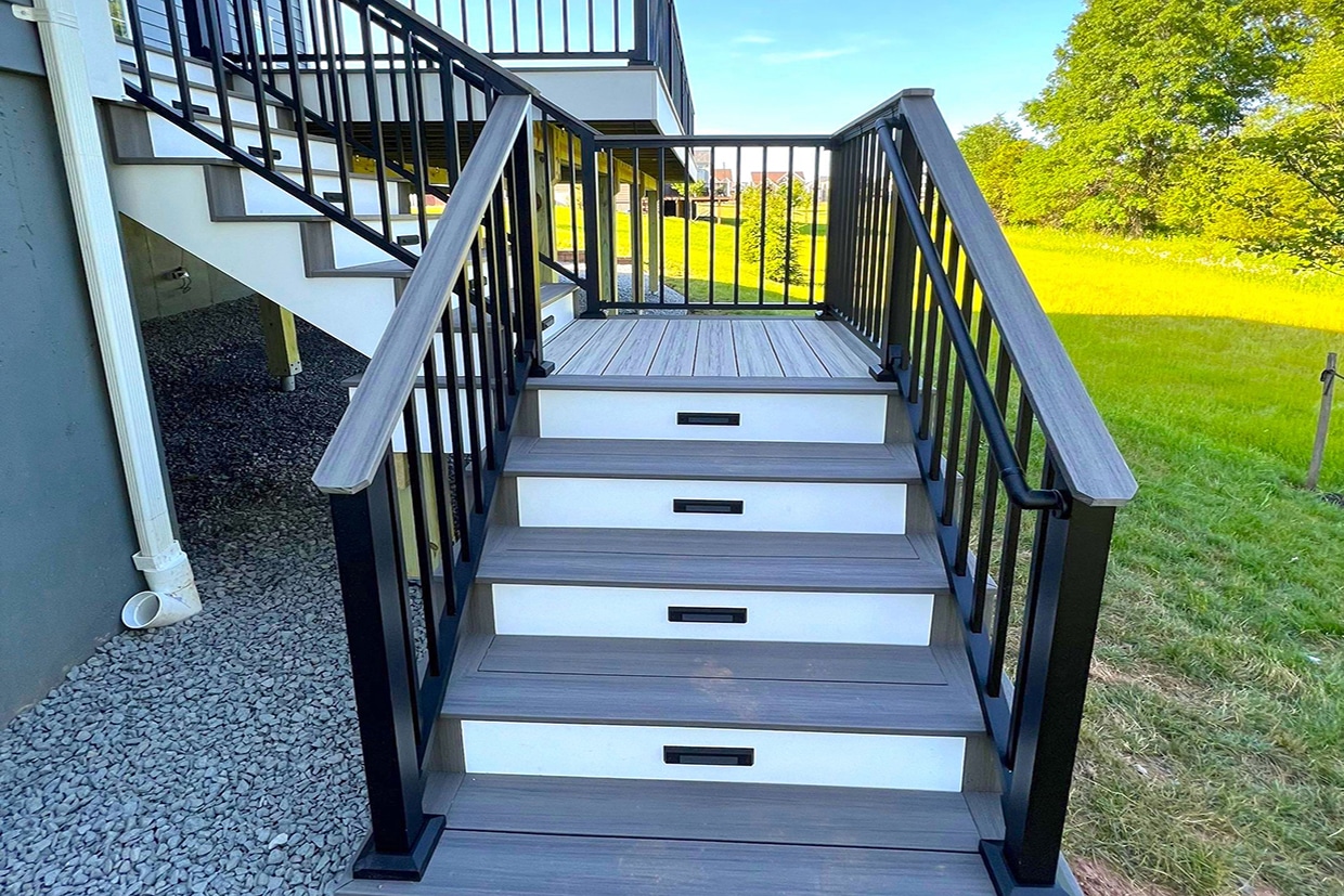 Custom-Built Raised Deck 6