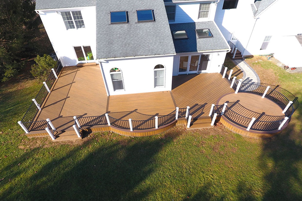 Custom Ground-Level Deck 2