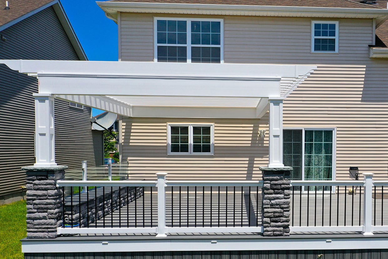 Pergola For Deck Resurfacing 3