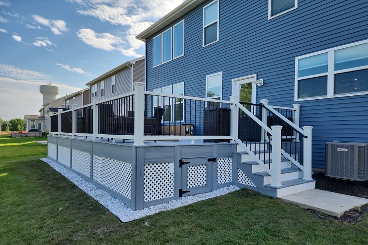 Large Rectangular New Deck 1