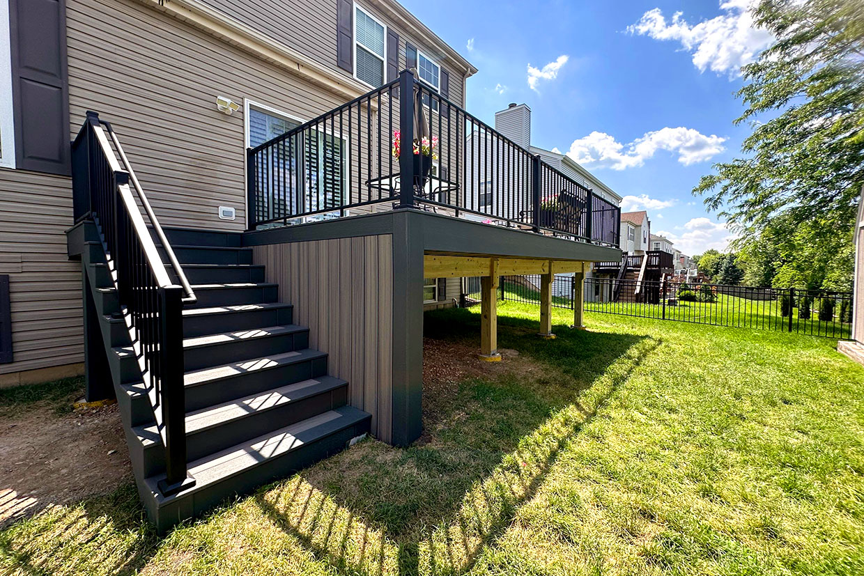 Two-Toned Composite Deck 7