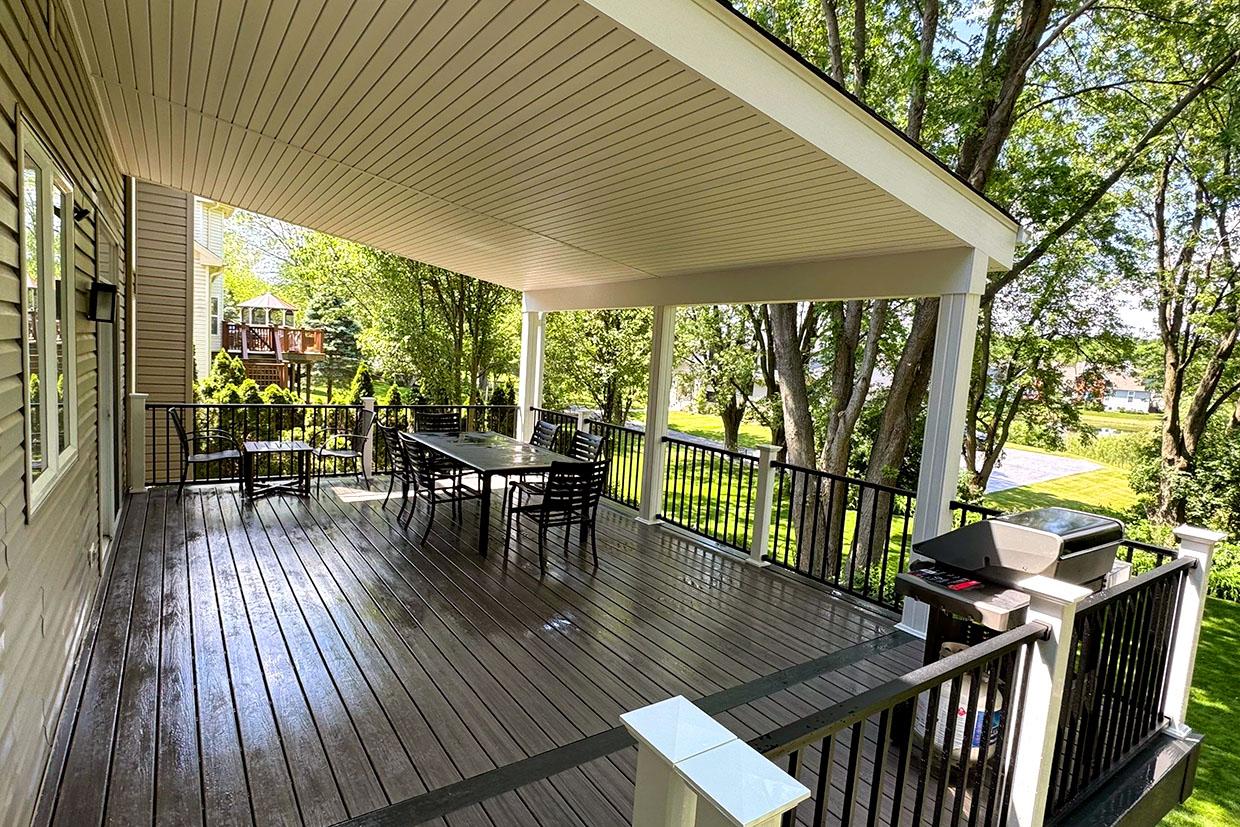 Elevated Deck Design,Powder Springs Ga,Under-Deck Usable Space 1