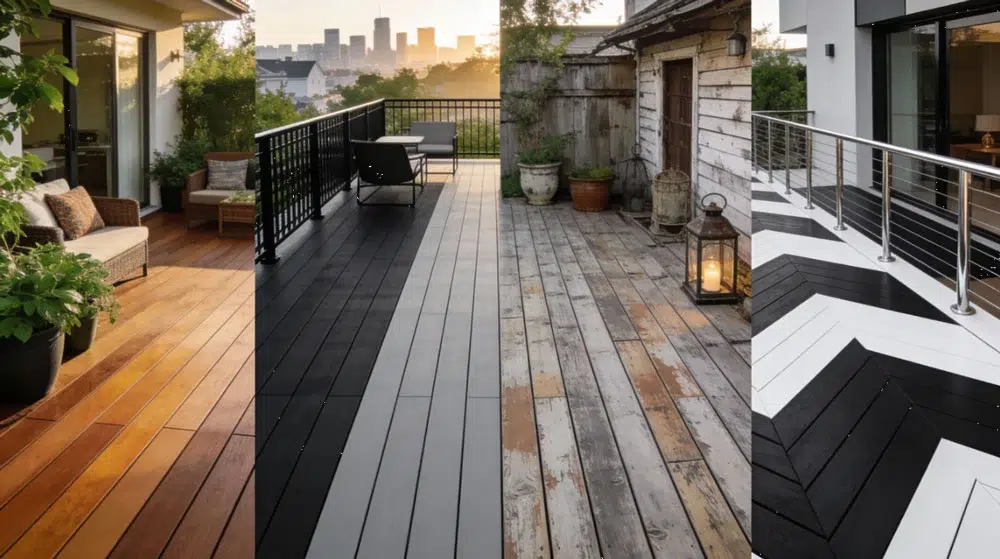 Trending Composite Decking Color Families