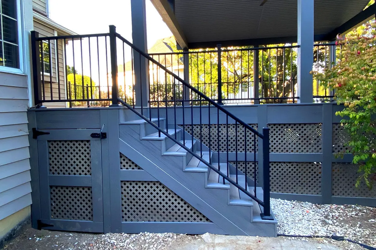 Royal Deck builder Raised Deck Canton Ga 1