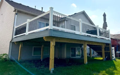 Wheelchair-accessible raised deck 11 Wheelchair-Accessible Raised Deck 10