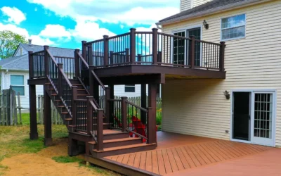 Upper Deck Resurfacing &Amp; New Lower Deck In Holly Springs, Ga