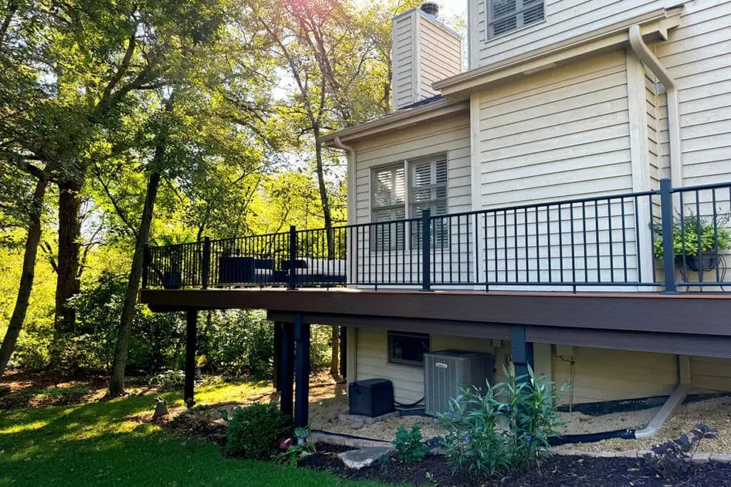 Royal Deck builder Wrap-Around Deck Holly Springs Ga 6