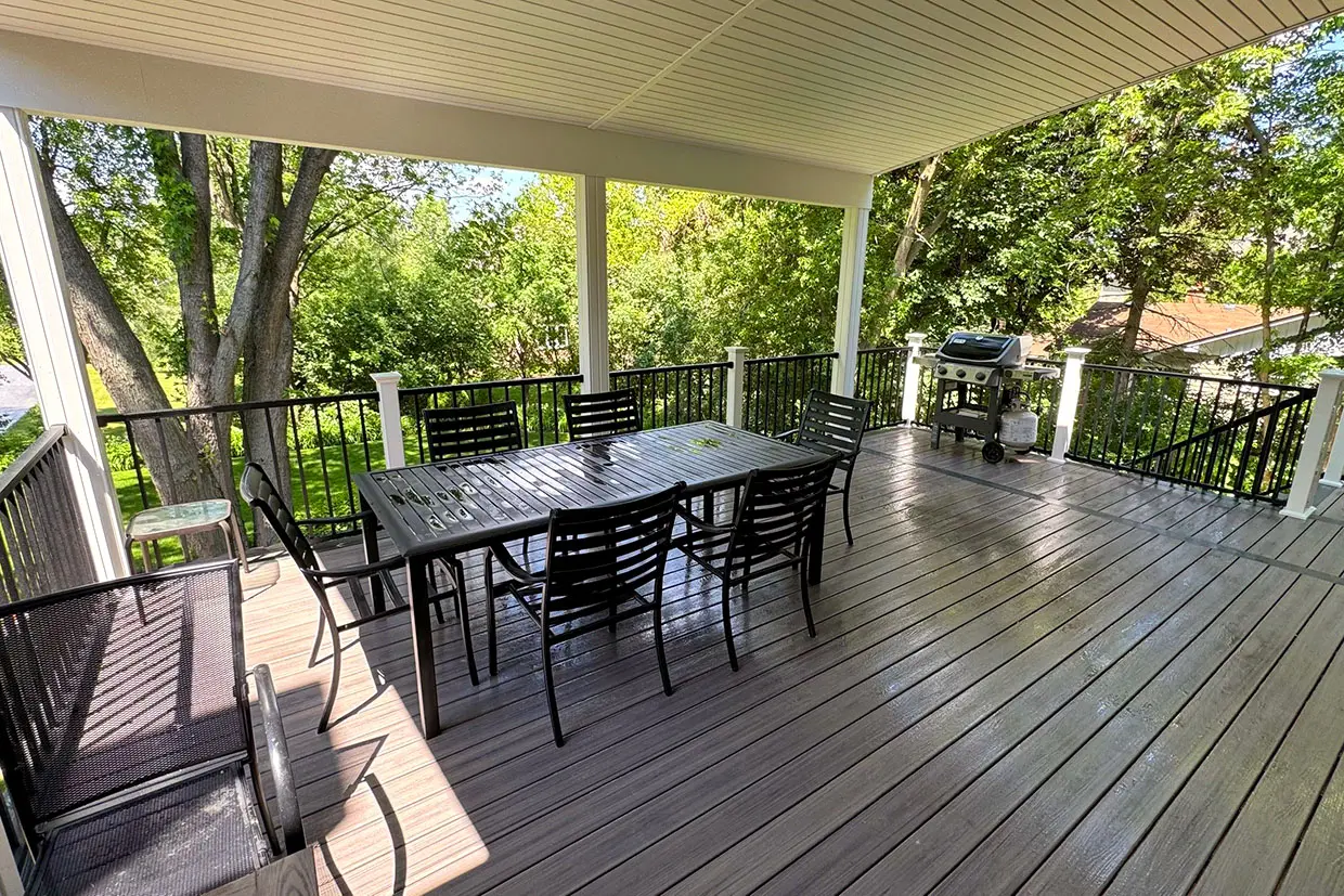 Royal Deck builder Elevated Deck Design,Powder Springs Ga,Under-Deck Usable Space 2