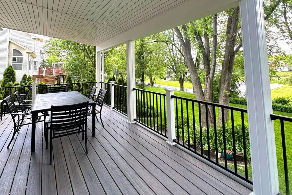 Royal Deck builder Elevated Deck Design,Powder Springs Ga,Under-Deck Usable Space 5