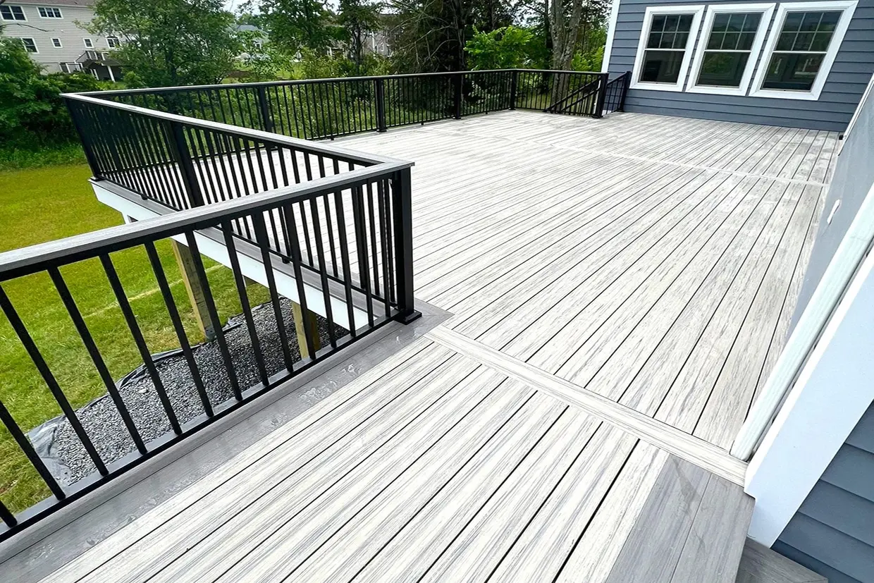 Custom-Built Raised Deck 5