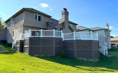 composite deck with pergola 8 Composite Deck With Pergola 7