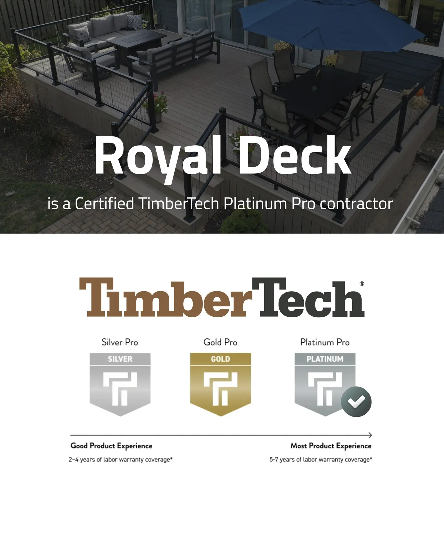 TimberTech Platinum Pro Contractor Timbertech Platinum Pro Contractor