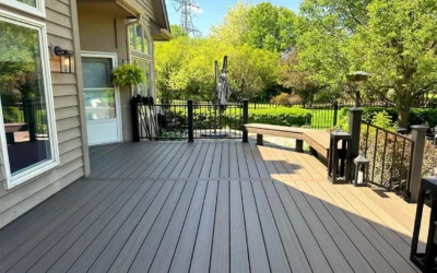 privacy screen deck in lakewood il 6 Serene Backyard Paradise