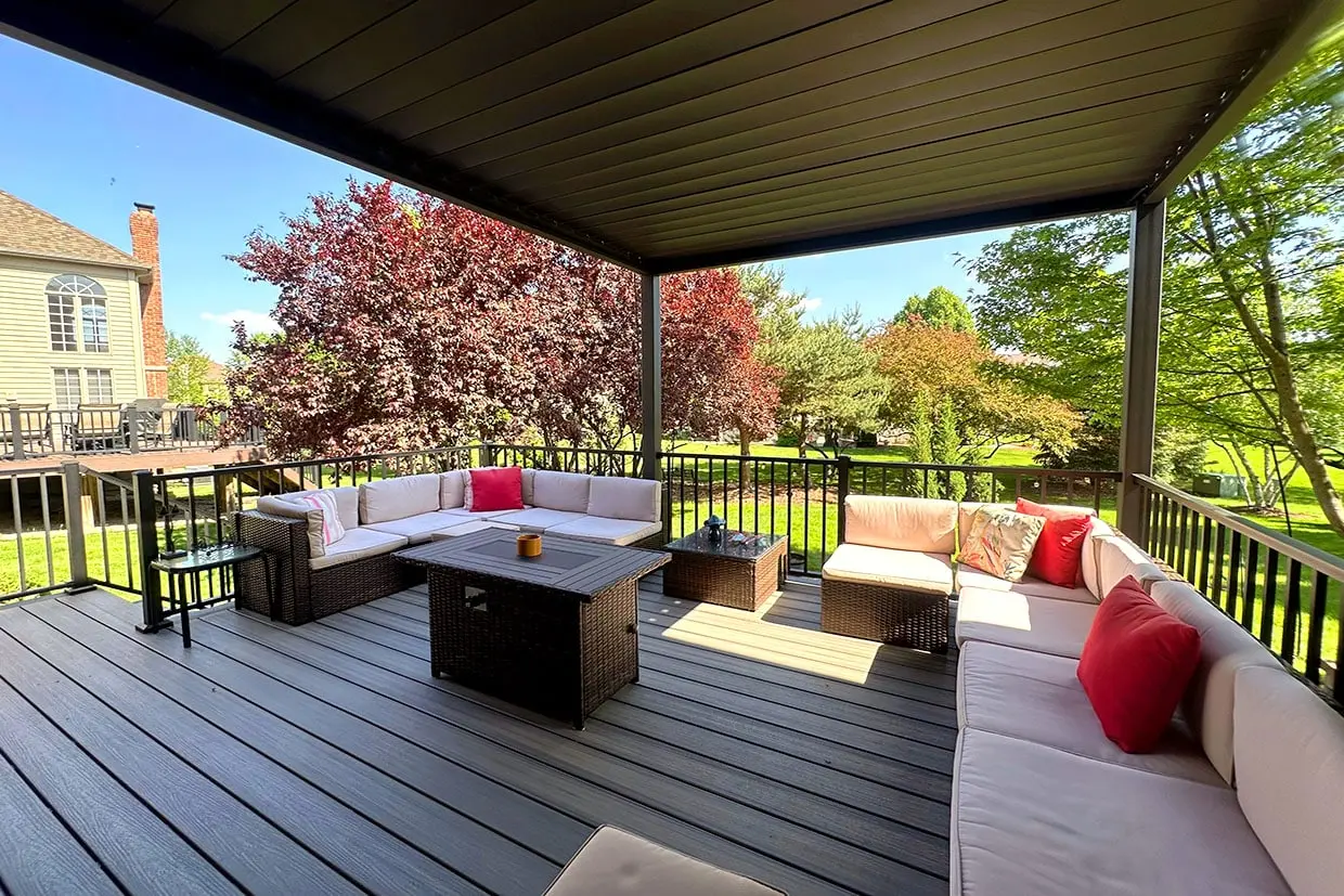 Cumming-01 Elevated Deck With Pergola 1