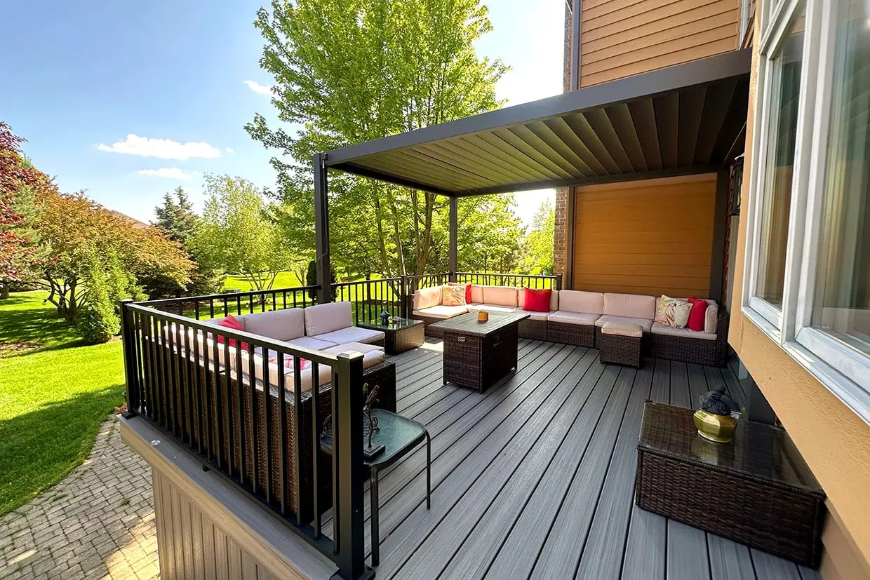Cumming-03 Elevated Deck With Pergola 3