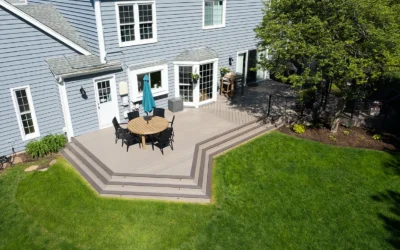 Modern cable railings 10 My Royal Lemont 01