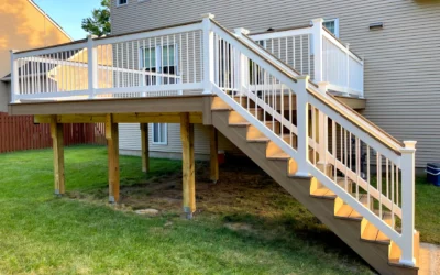 elevated deck in streamwood il 5 My Royal Deck Resurfacing After