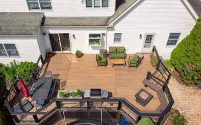 Composite Deck Boards Spacing 6 Royal Deck Incredible Deck Ideas