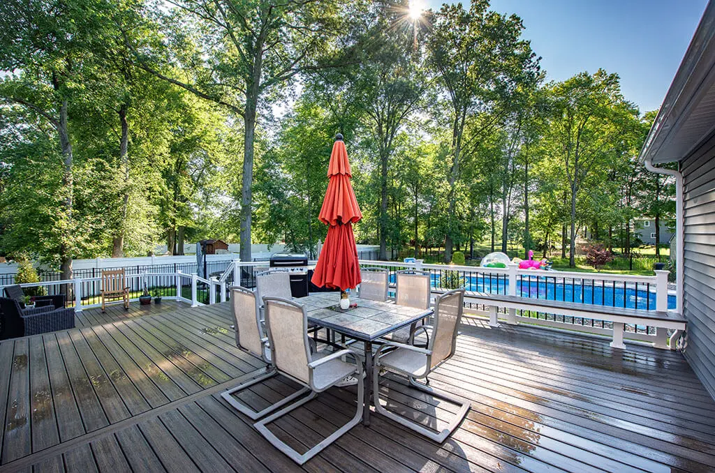 power wash composite deck 1 Royal Deck Power Wash Composite Deck