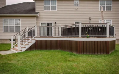 Composite Deck Boards Spacing 5 Royal Deck Skirtng